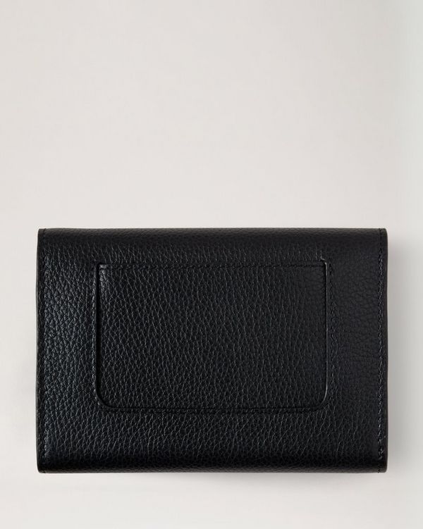 Mulberry | プレススタッズ ウォレット | ブラック スモール