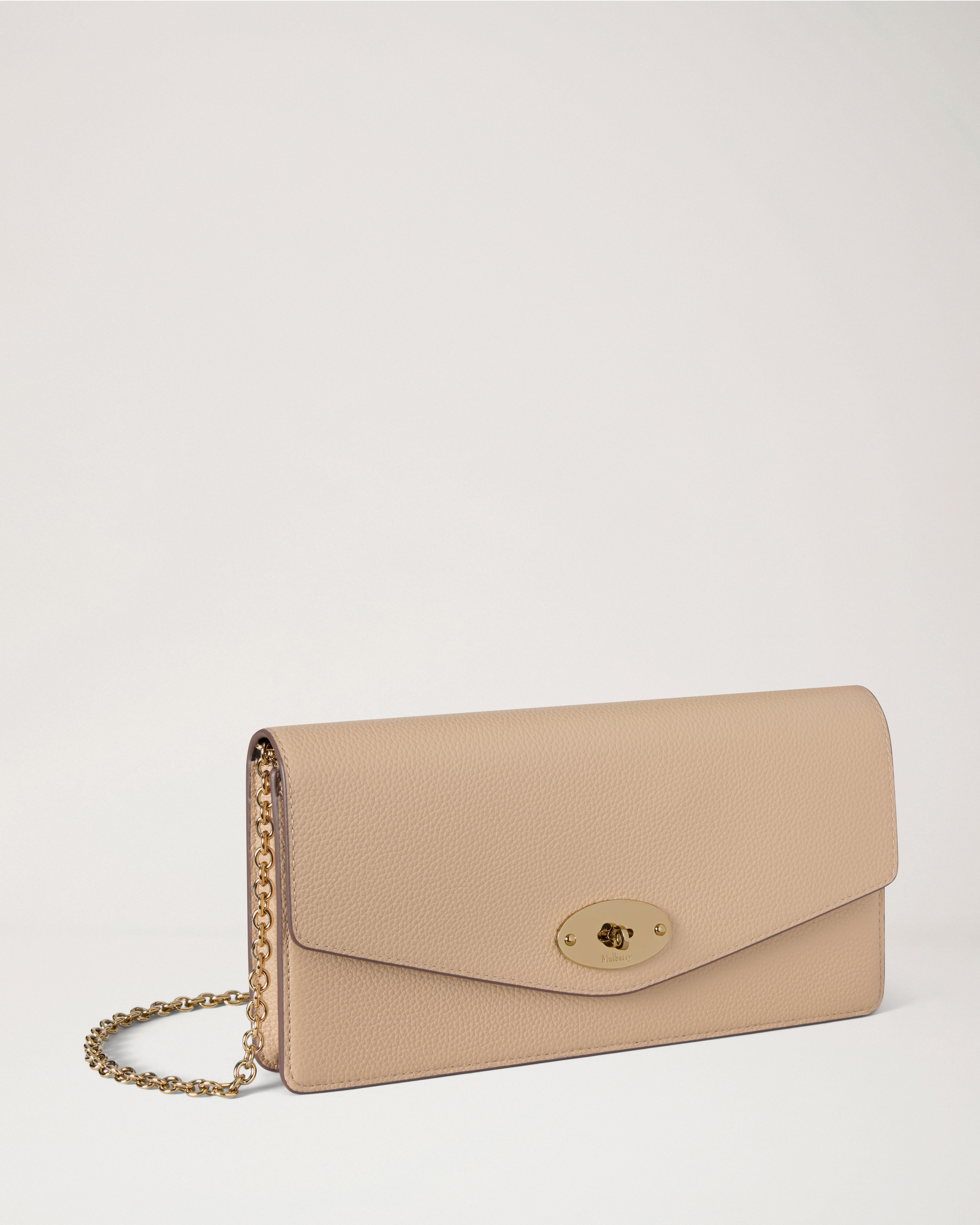 Mulberry | Darley Clutch | Crumpet Small Classic Grain | Women