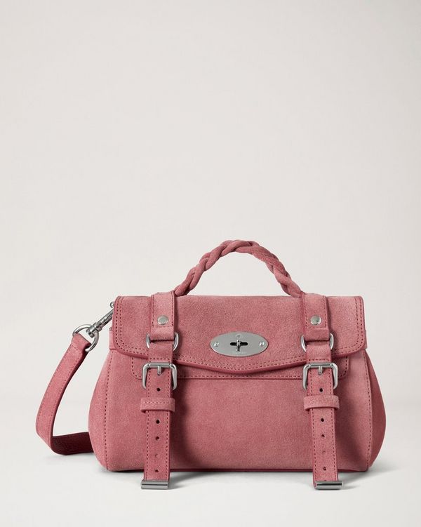 Mulberry | Mini Alexa | Pink Scrumpy Suede | Women