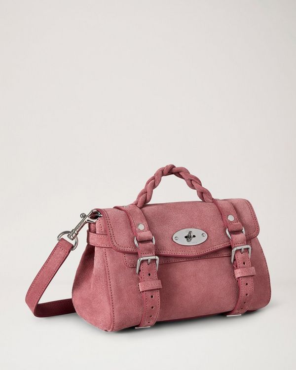 Mulberry | Mini Alexa | Pink Scrumpy Suede | Women