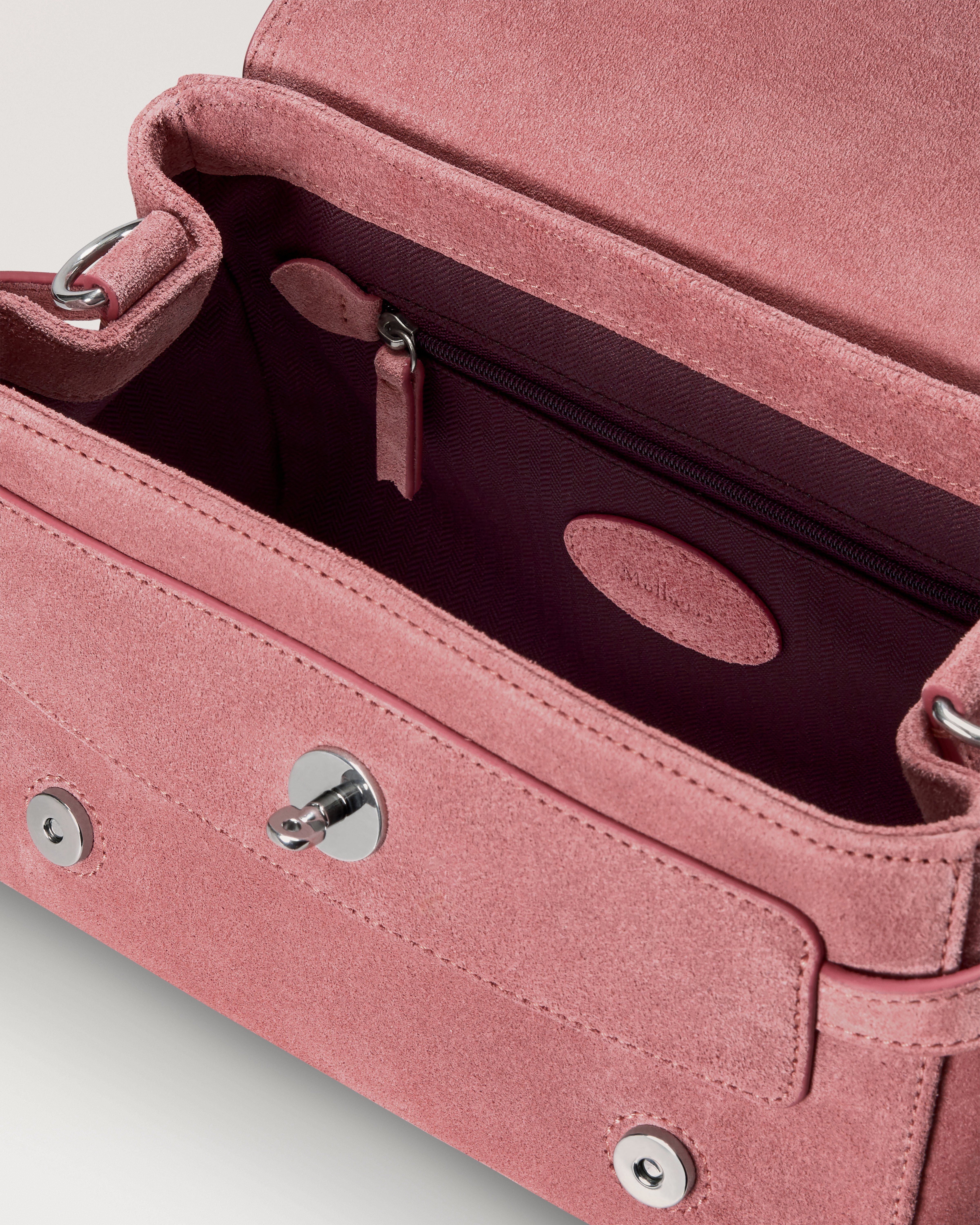 Mulberry | Mini Alexa | Pink Scrumpy Suede | Women
