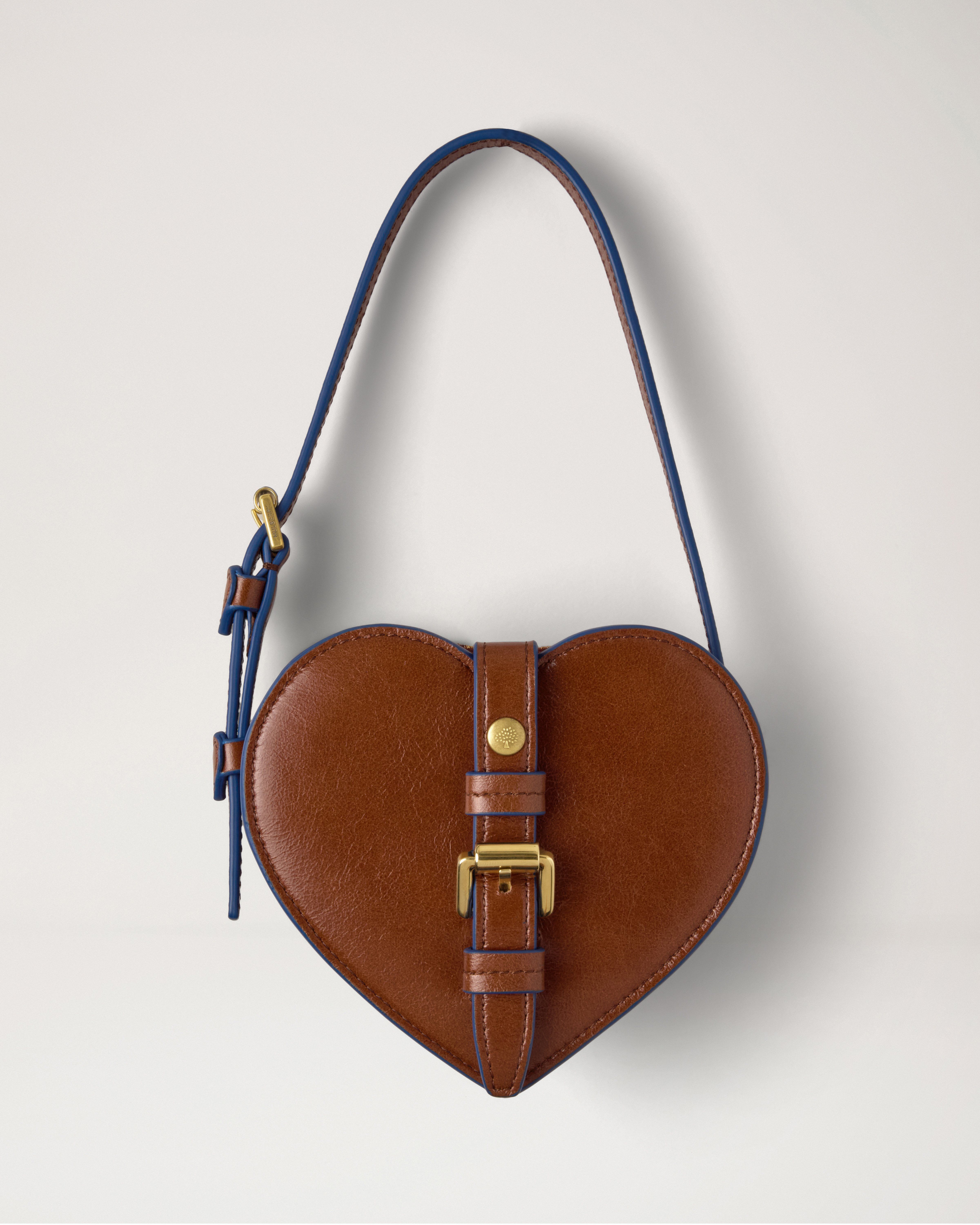 Mulberry | ロクサンヌ ミニ ハート バッグ | オーク＆ピグメント