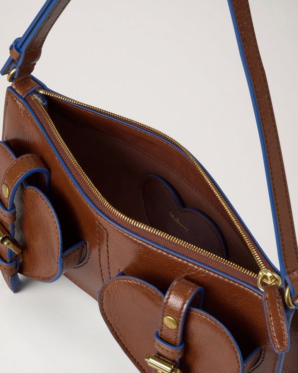 Mulberry | ミニ ロクサンヌ ショルダーバッグ | オーク＆ピグメント