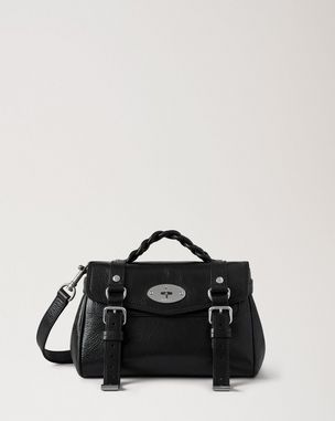 まいに　マルベリー Mulberry | Small Zipped Bayswater | Black Small Classic Grain