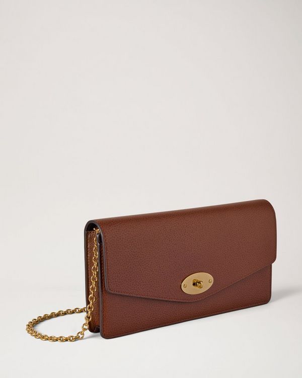 MULBERRY マルベリー クラッチバッグ Daria ダリア カーフレザー Mulberry | ダーリー クラッチ | オーク ツートンカラー スモール