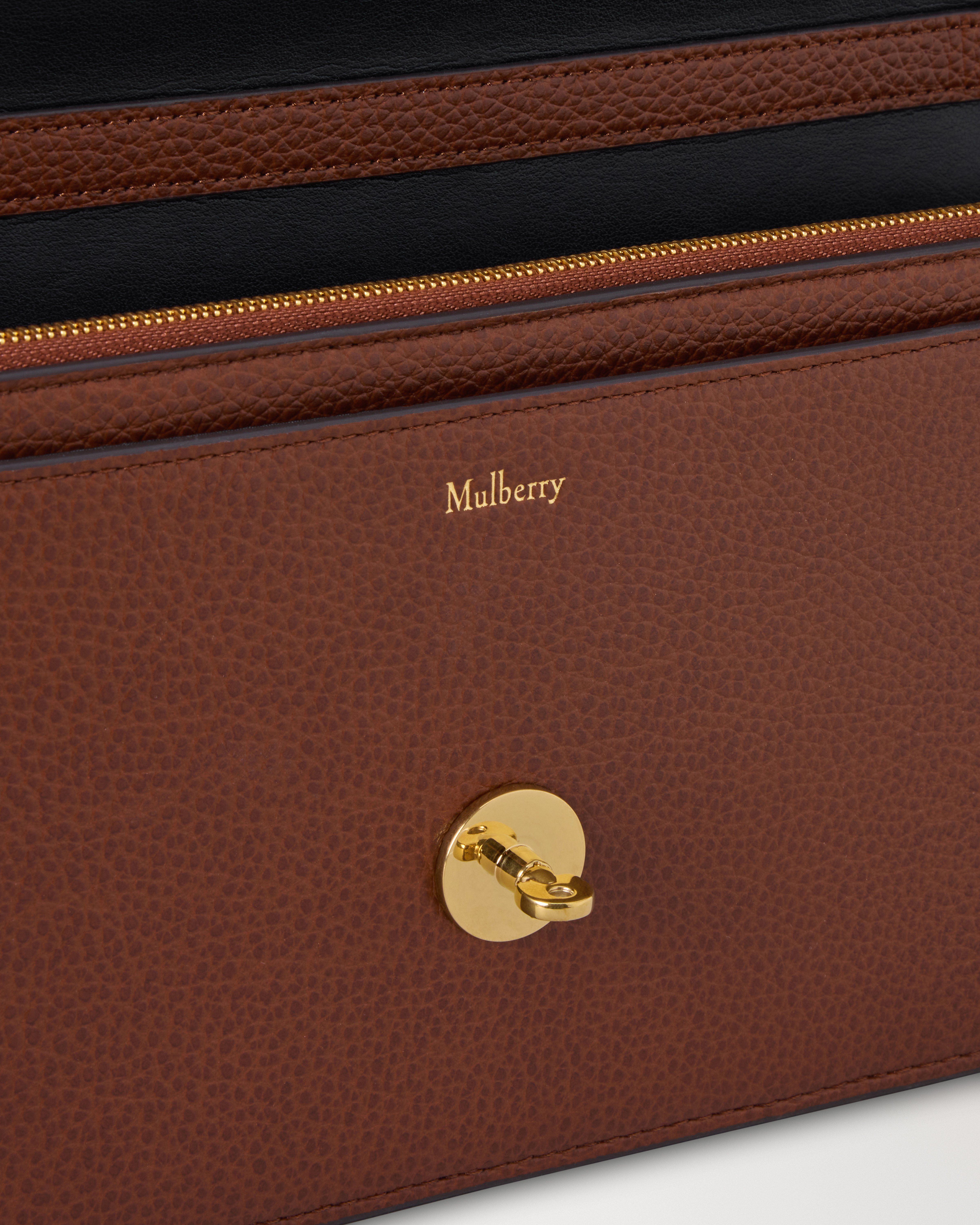 Mulberry | ダーリー クラッチ | オーク ツートンカラー スモール