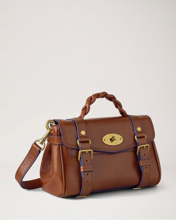 MULBERRY Alexa 2way レザー ボストンバッグ ブラウン Mulberry Oversized Alexa Brown Leather – Queen Station