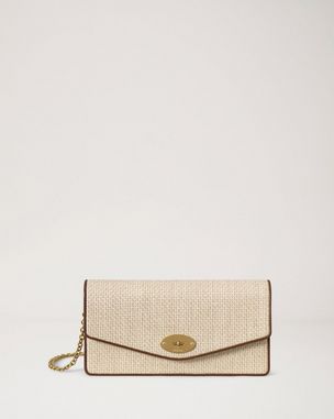 Mulberry | Darley Folded Multi-Card Wallet | Cashmere Taupe Small