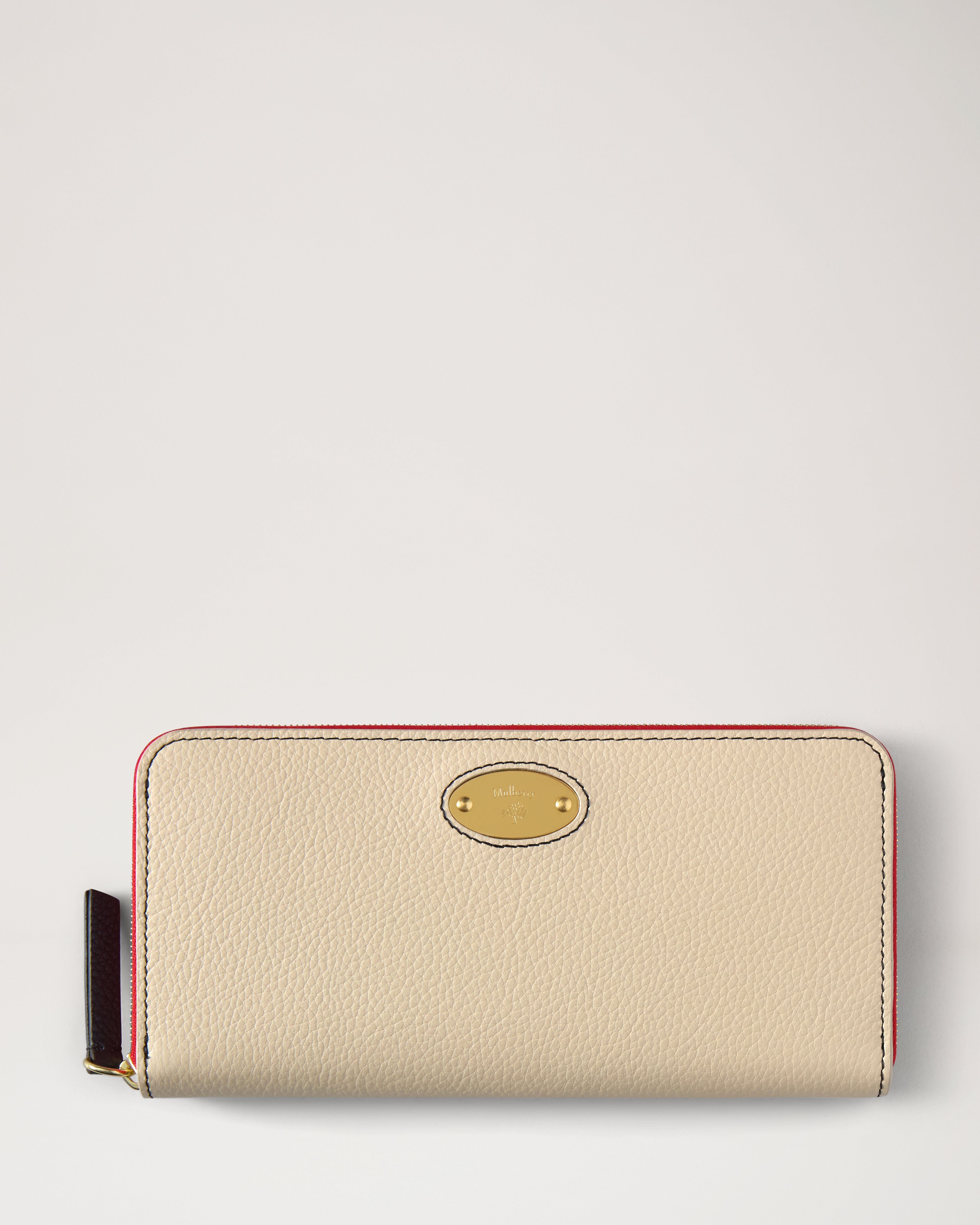 Mulberry Plaque 8 Credit Card Zip Purse