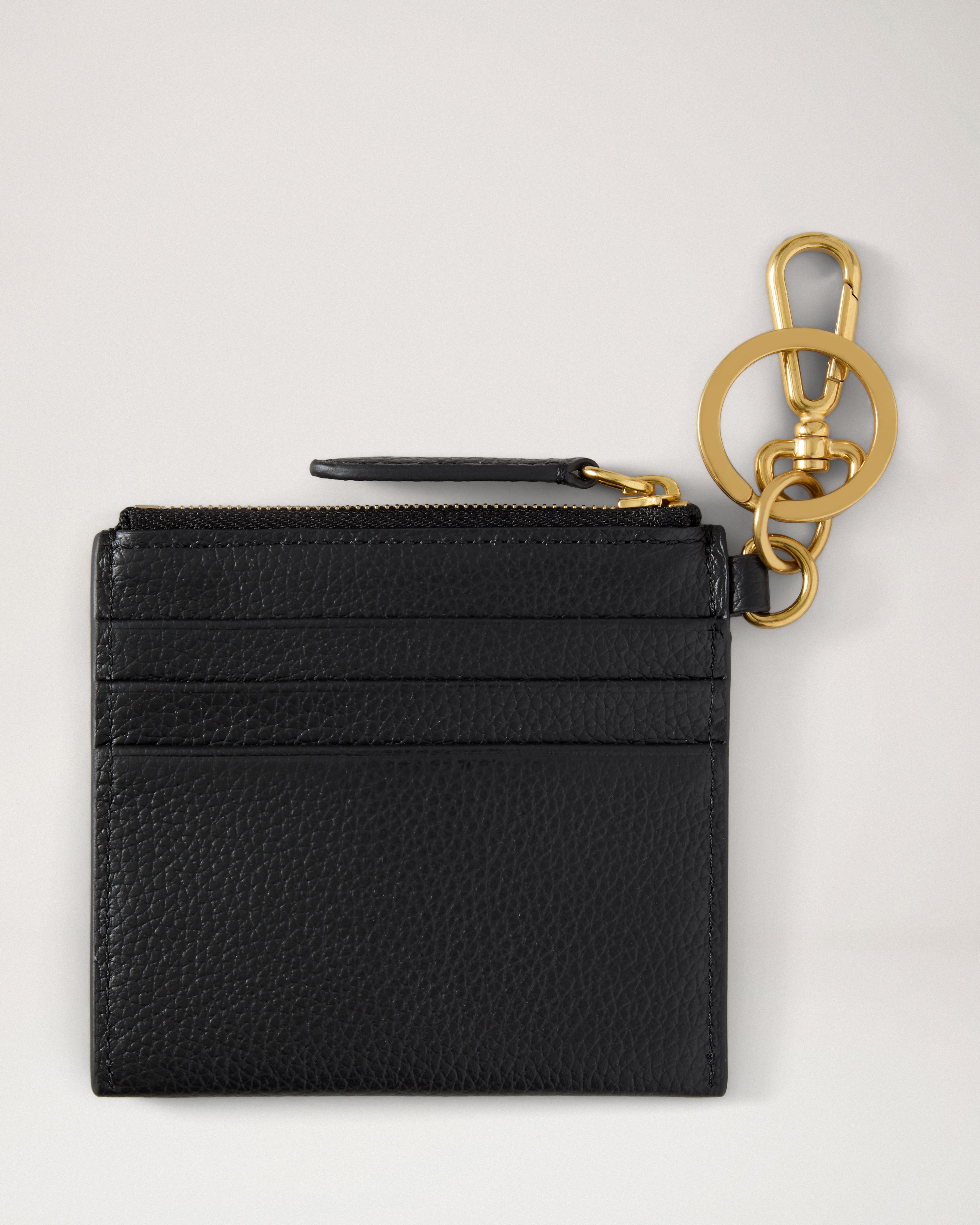 Mulberry | クリップ ジップド クレジットカード ポーチ | ブラック
