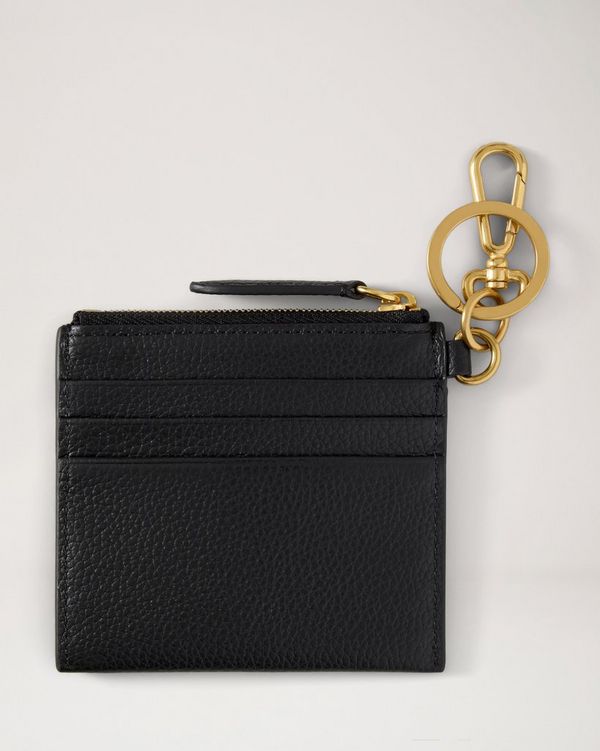 Mulberry | クリップ ジップド クレジットカード ポーチ | ブラック