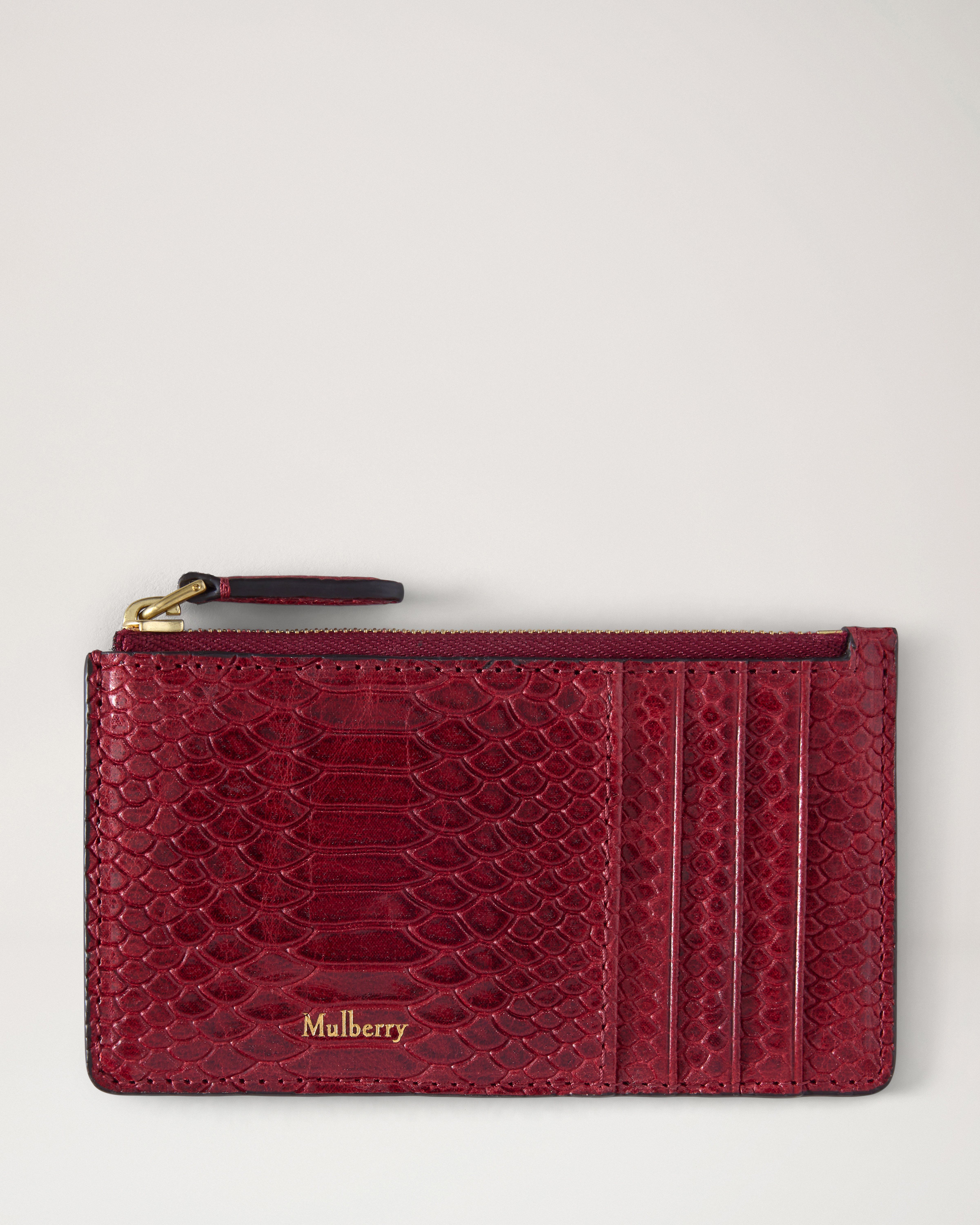 Continental Long Zipped Card Holder