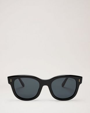 Jane Sunglasses Black Acetate Sunglasses Mulberry