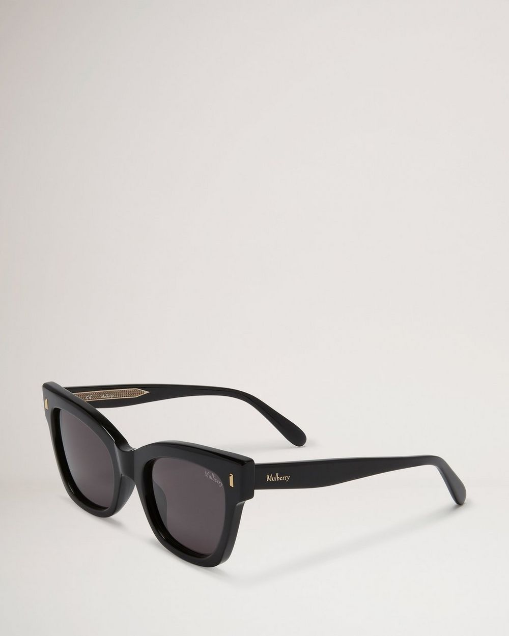 Kate Sunglasses Black Acetate Sunglasses Mulberry