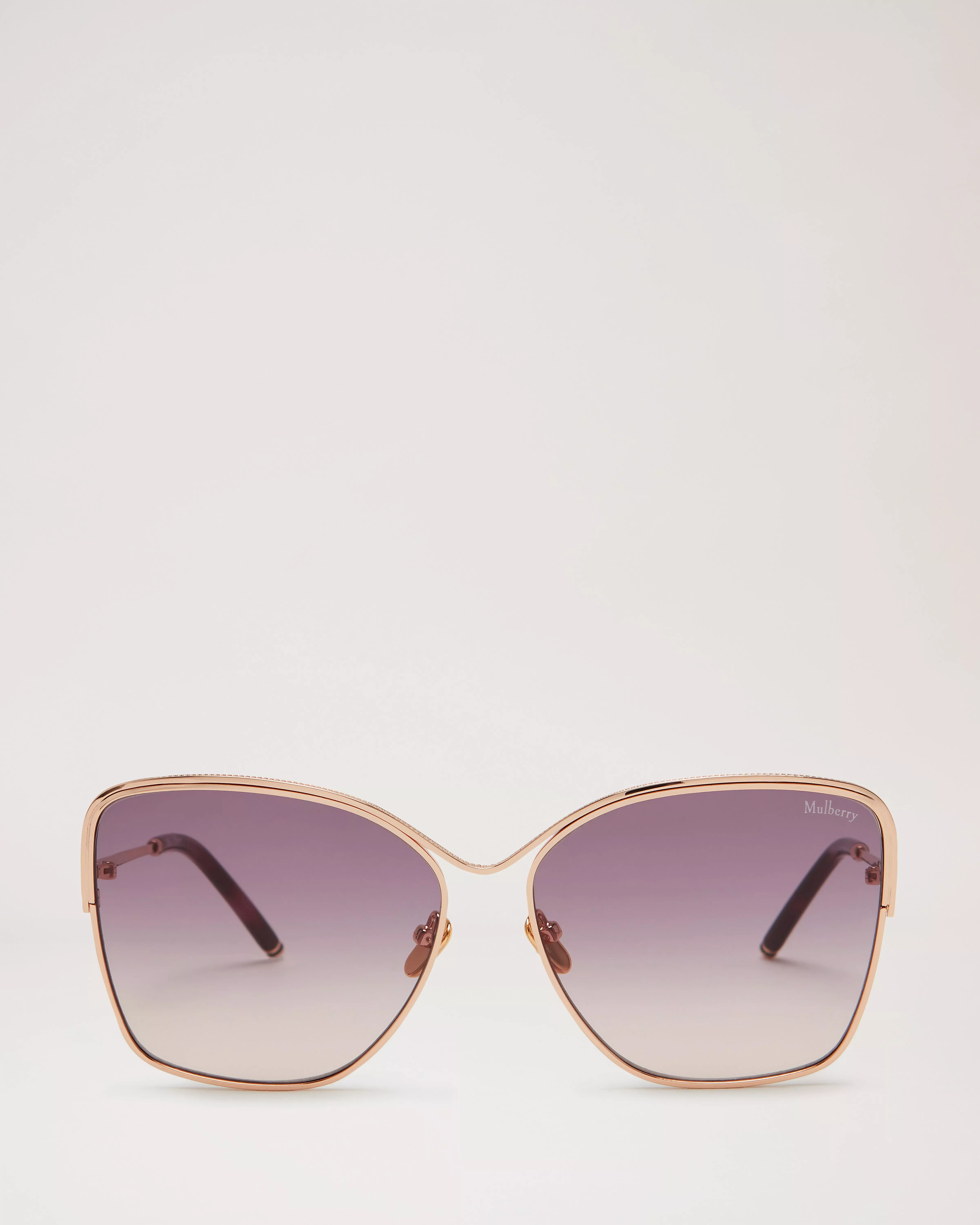 mauve sunglasses