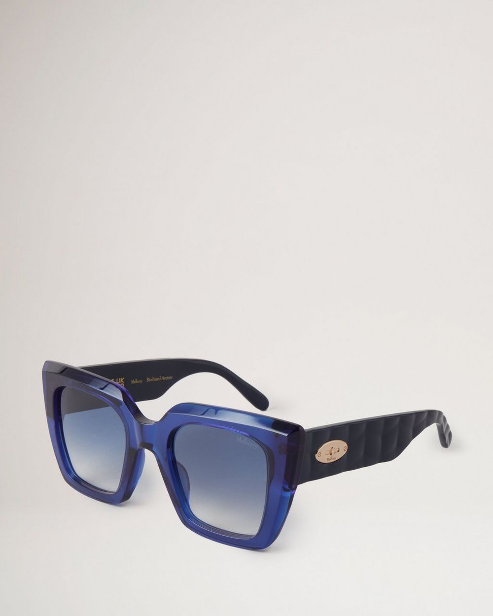 Softie Sunglasses Sapphire BioAcetate Women Mulberry