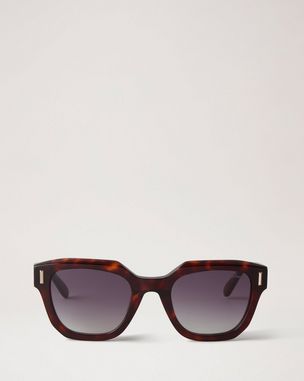 Kate Sunglasses | Dark Havana Bio-Acetate | Women | Mulberry