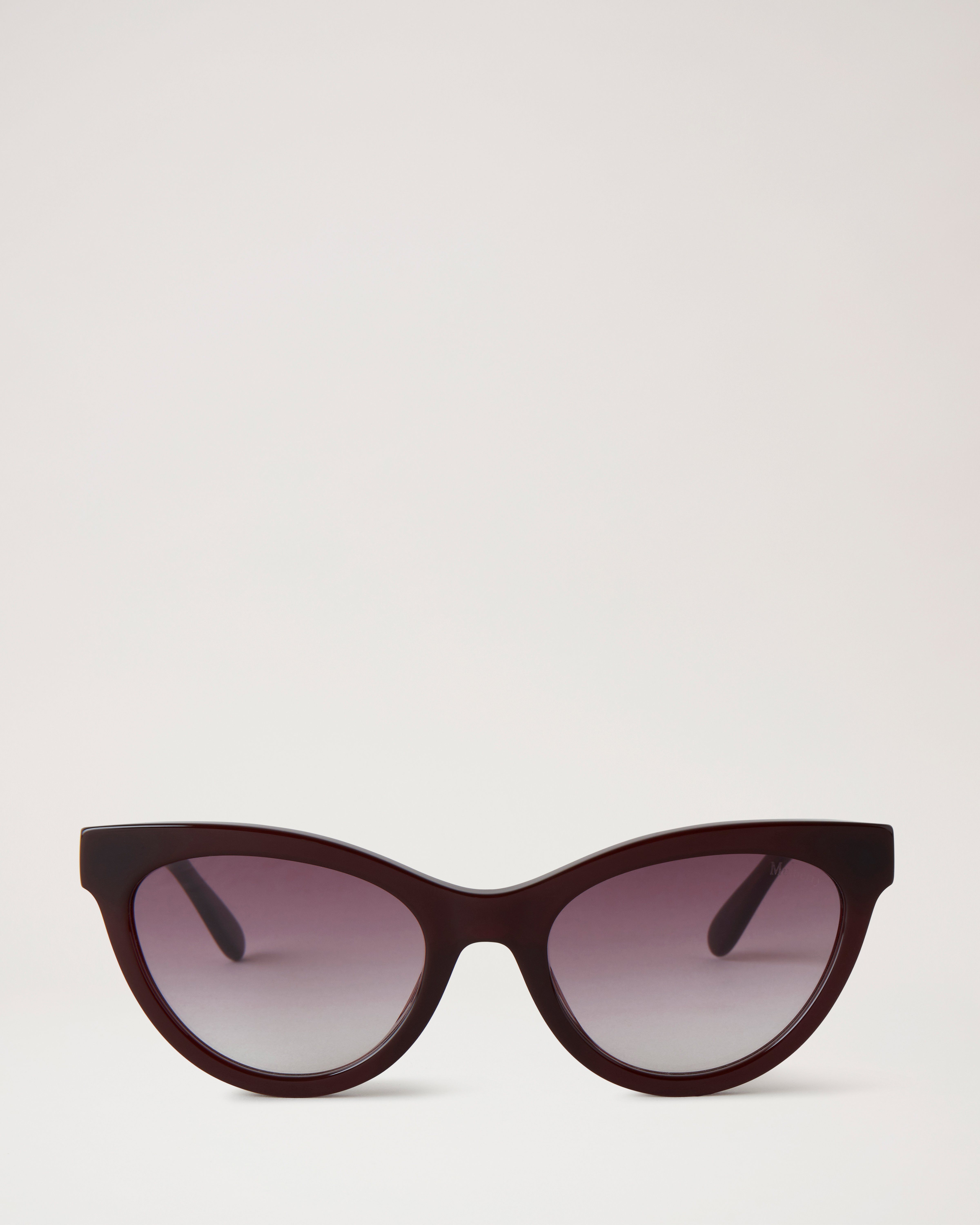 Lily Sunglasses Oxblood Bio Acetate Lily Mulberry