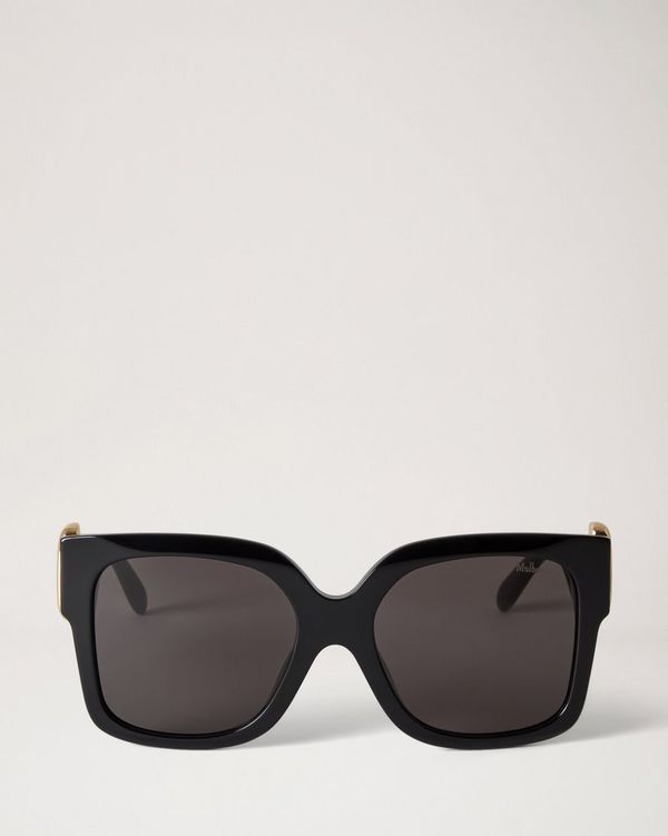 Mulberry | Luella Sunglasses | Black Bio Acetate | Sunglasses