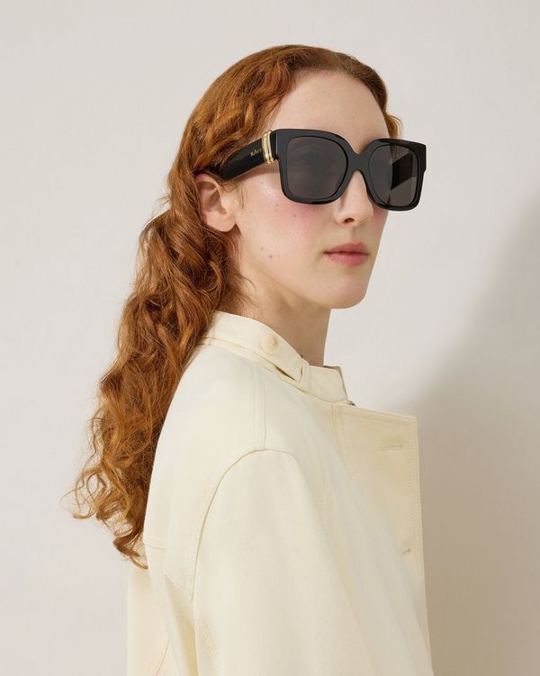 Mulberry | Luella Sunglasses | Black Bio Acetate | Sunglasses
