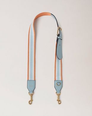 Riemen Gurtband In Hellblau Apricot Damen Mulberry