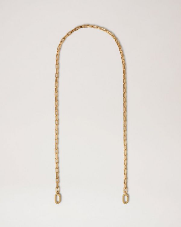 Mulberry Softie Chain Strap - New Brass