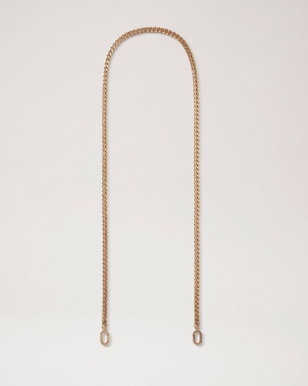 Coach dinky best sale chain strap gold