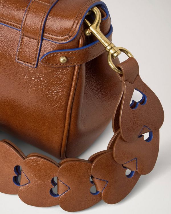 Mulberry | ハート ウーブン レザー ストラップ | オーク＆ピグメント