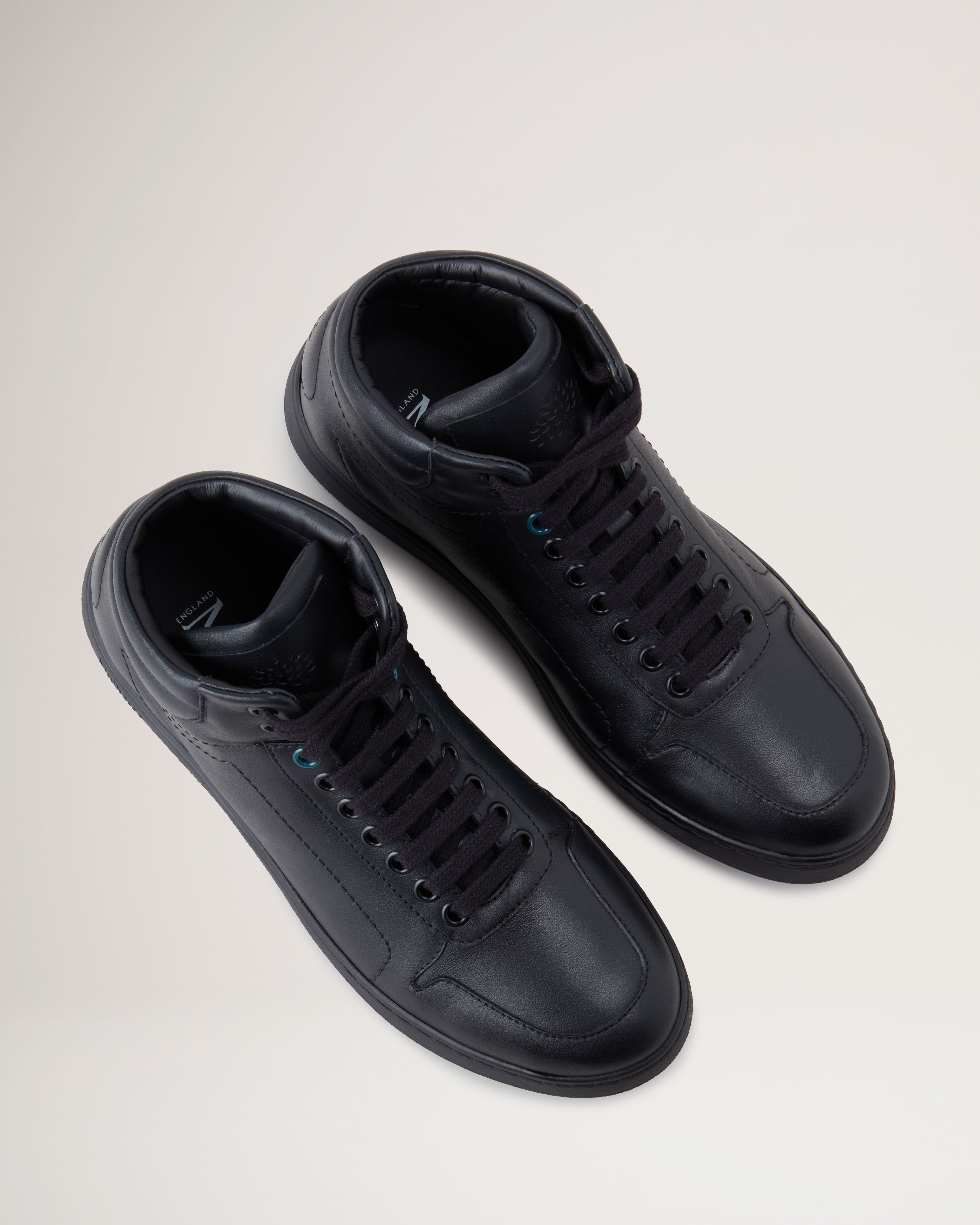 All black hotsell high top trainers