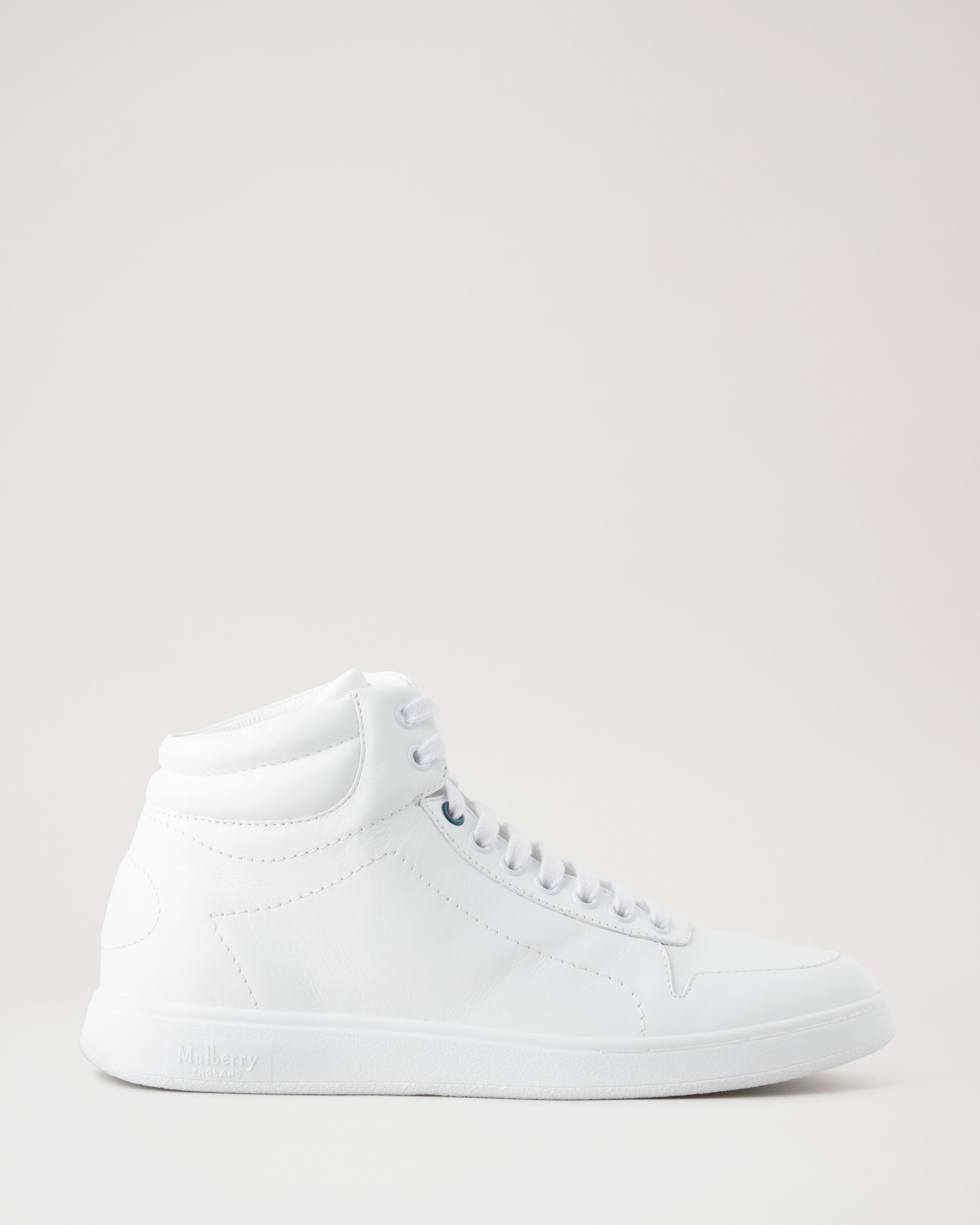 White trainers high on sale top