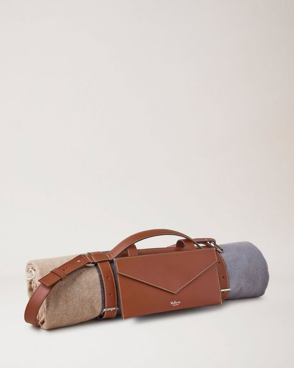 Leather Picnic Carrier