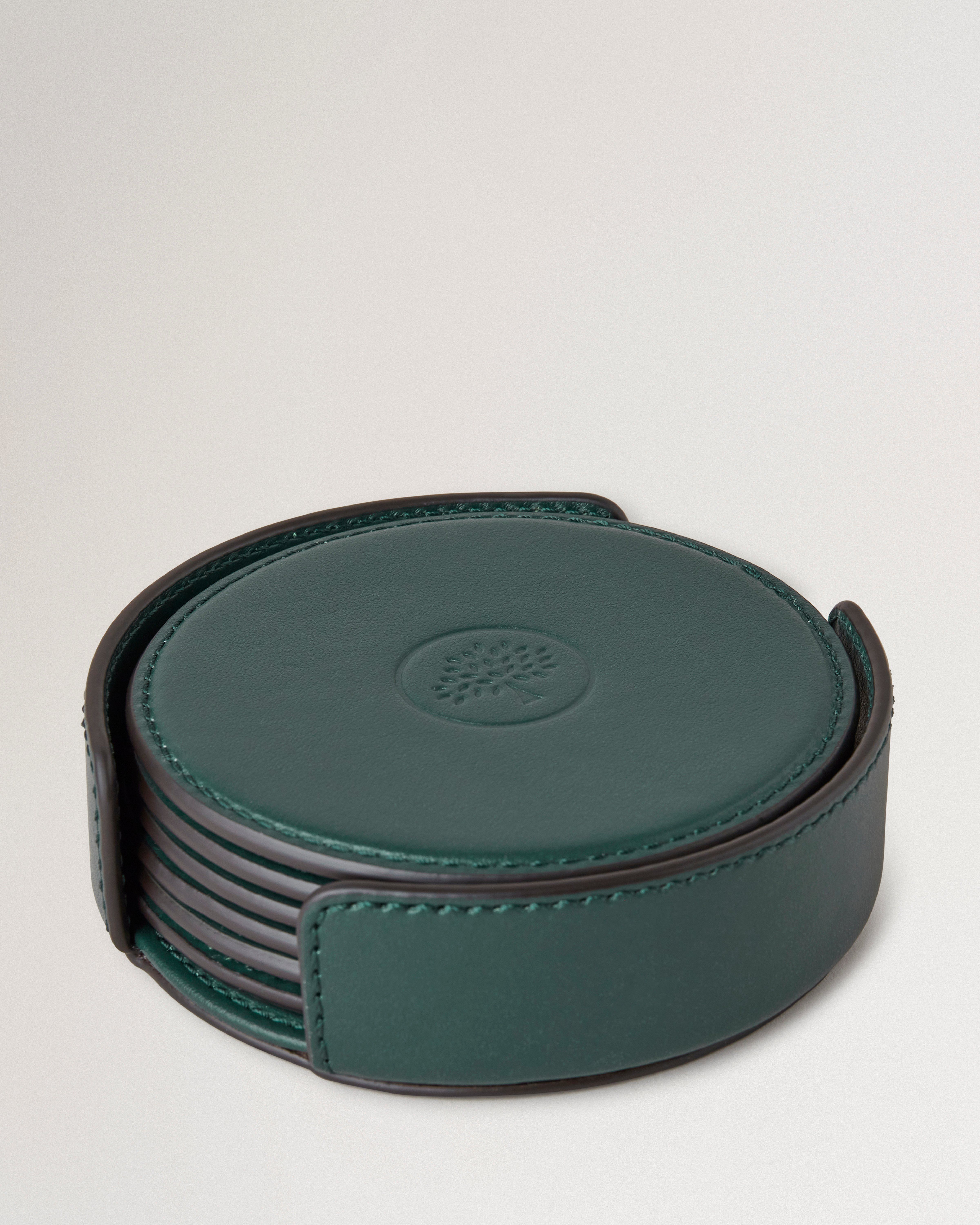 Leather Coaster Set