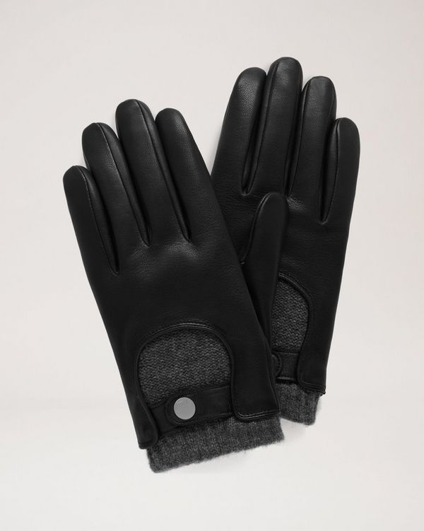 Men's Signature Smooth Leather Driving Gloves