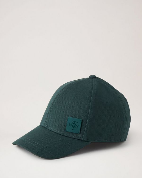 Solid green cheap baseball cap