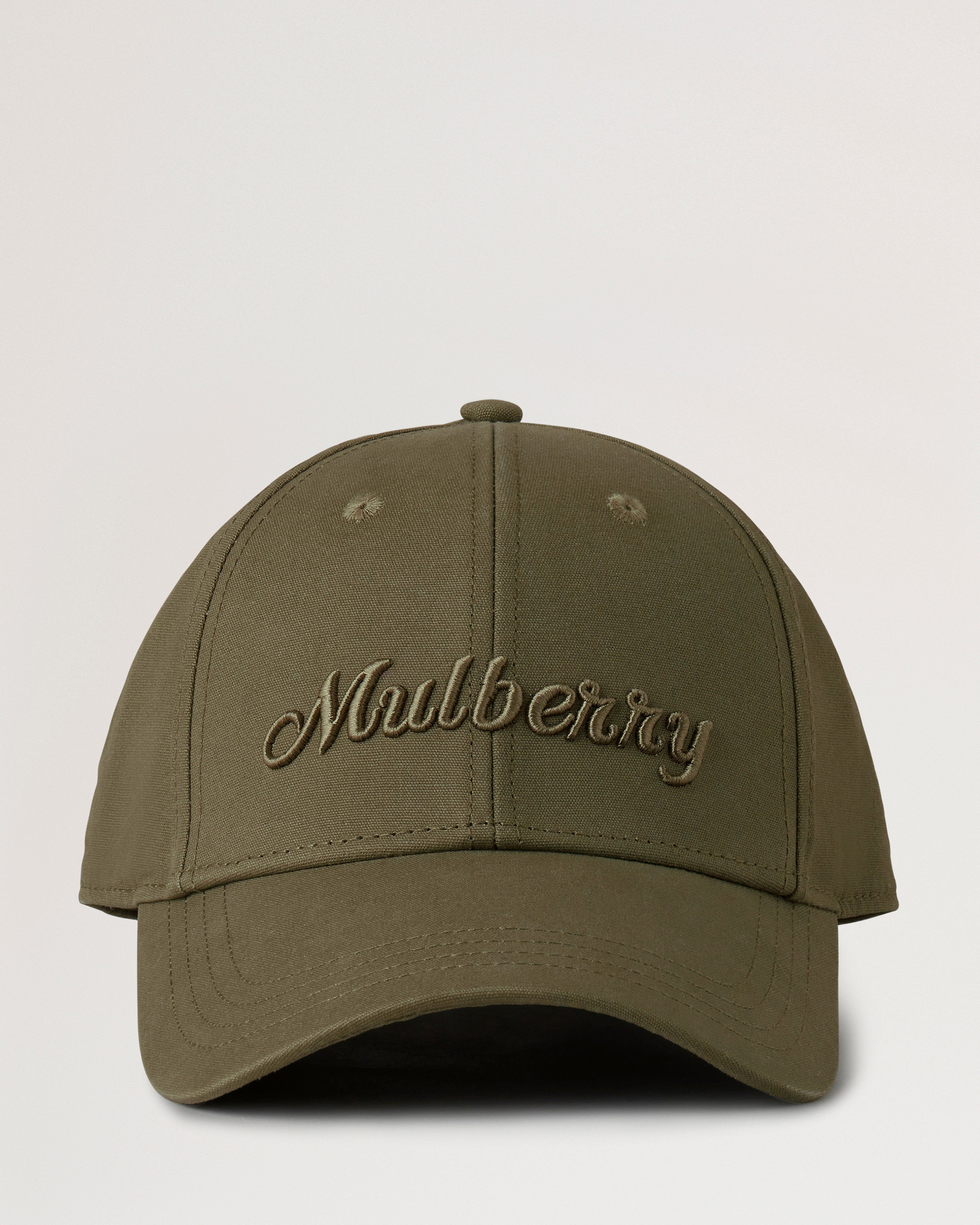 Logo Embroidered Cotton Cap