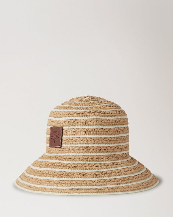 Mulberry | Braided Bucket Hat | Eggshell Paper | Women