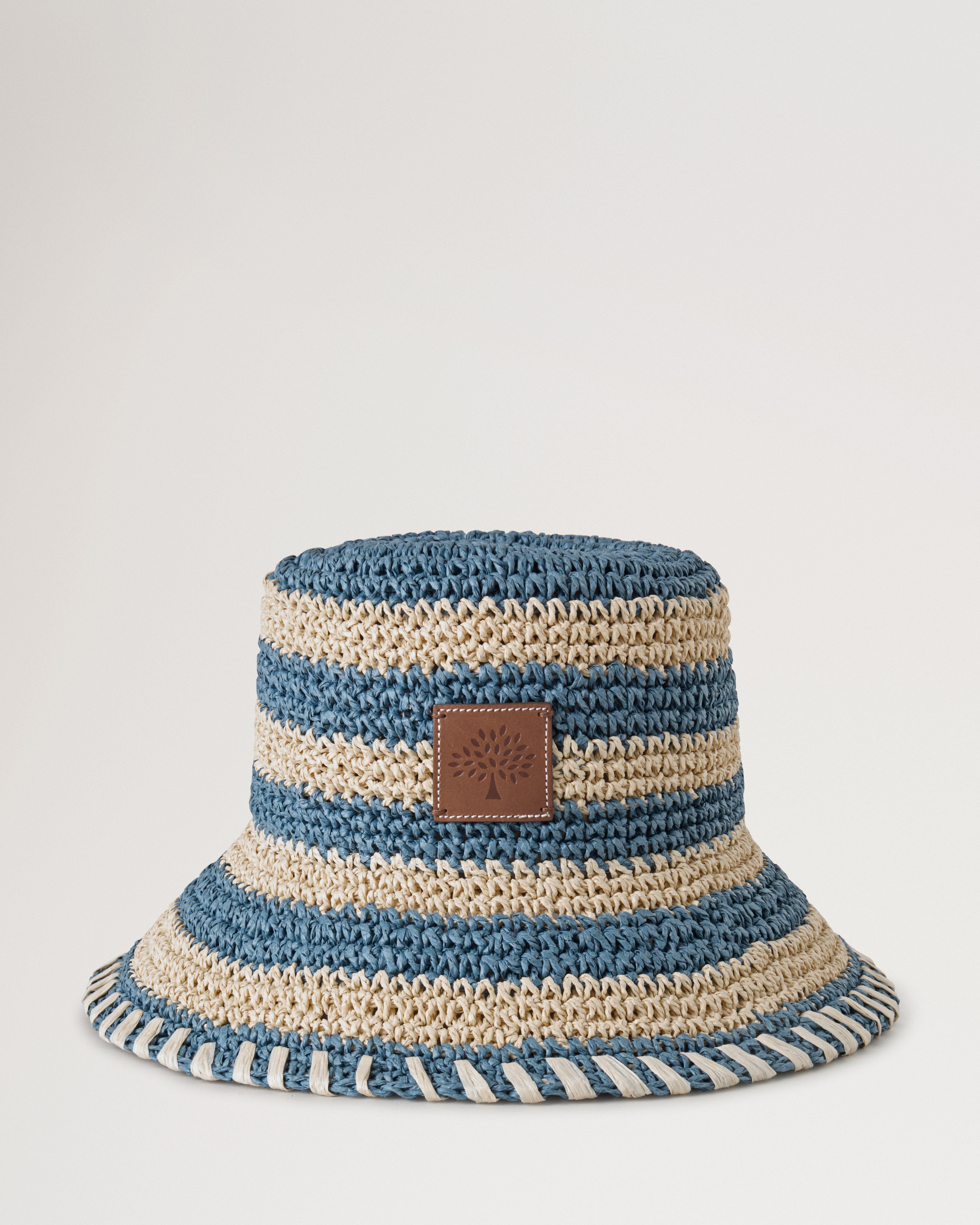 Horizontal Striped Bucket Hat