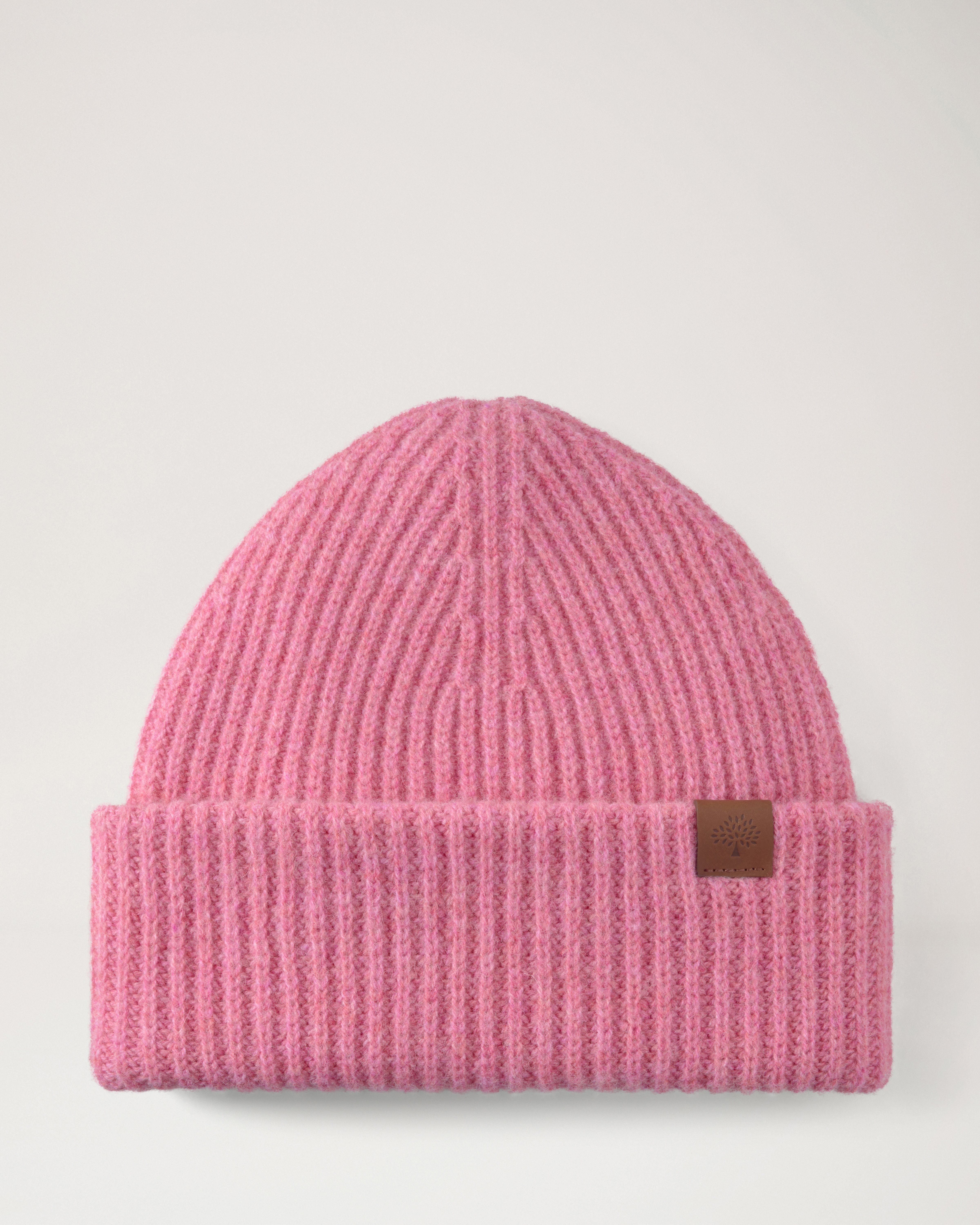 Grob gerippte Beanie
