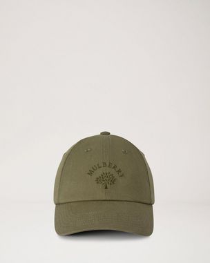 Mulberry | Solid Baseball Cap | Mulberry Green Cotton | Men display picture 3