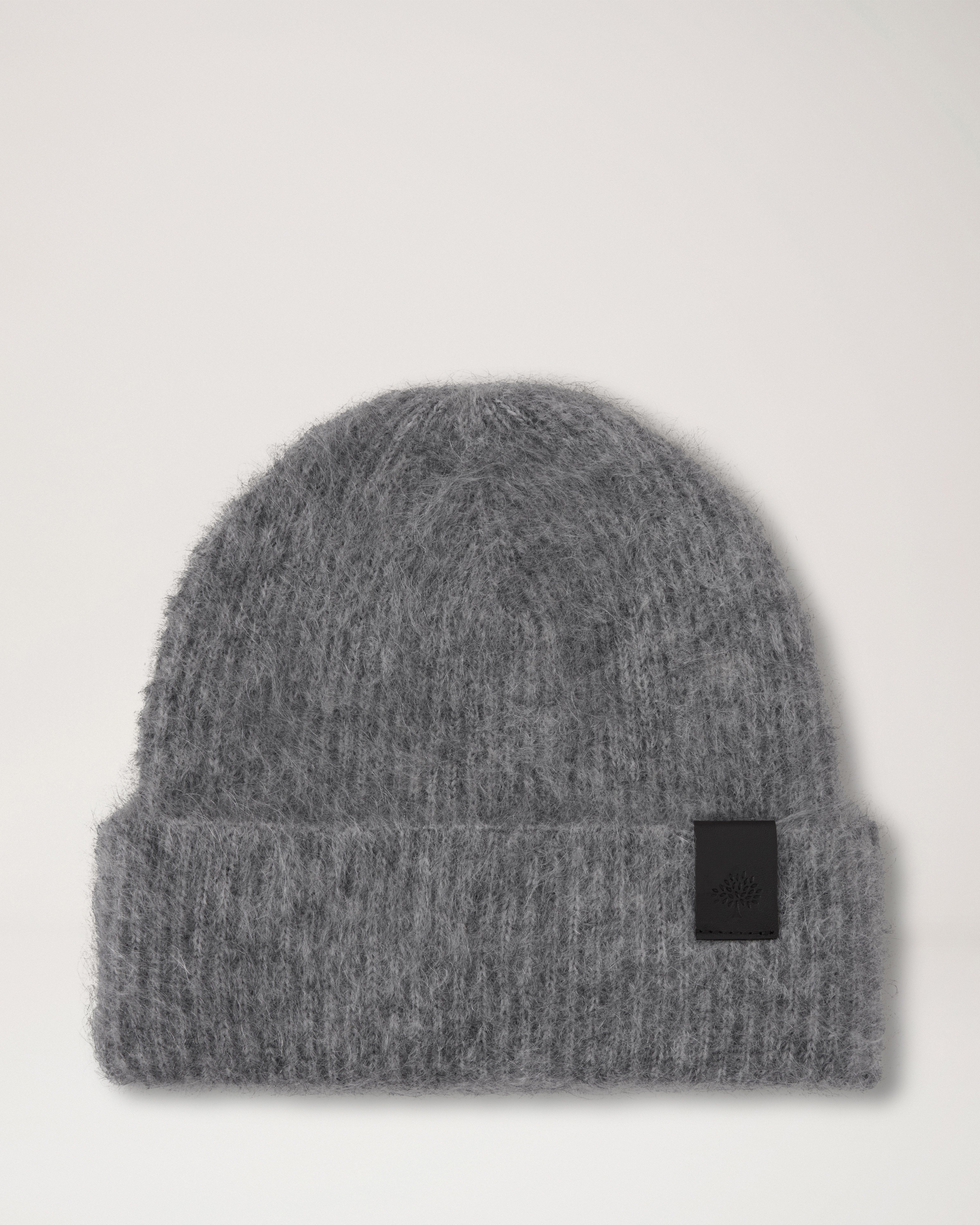 Solid Mohair Beanie