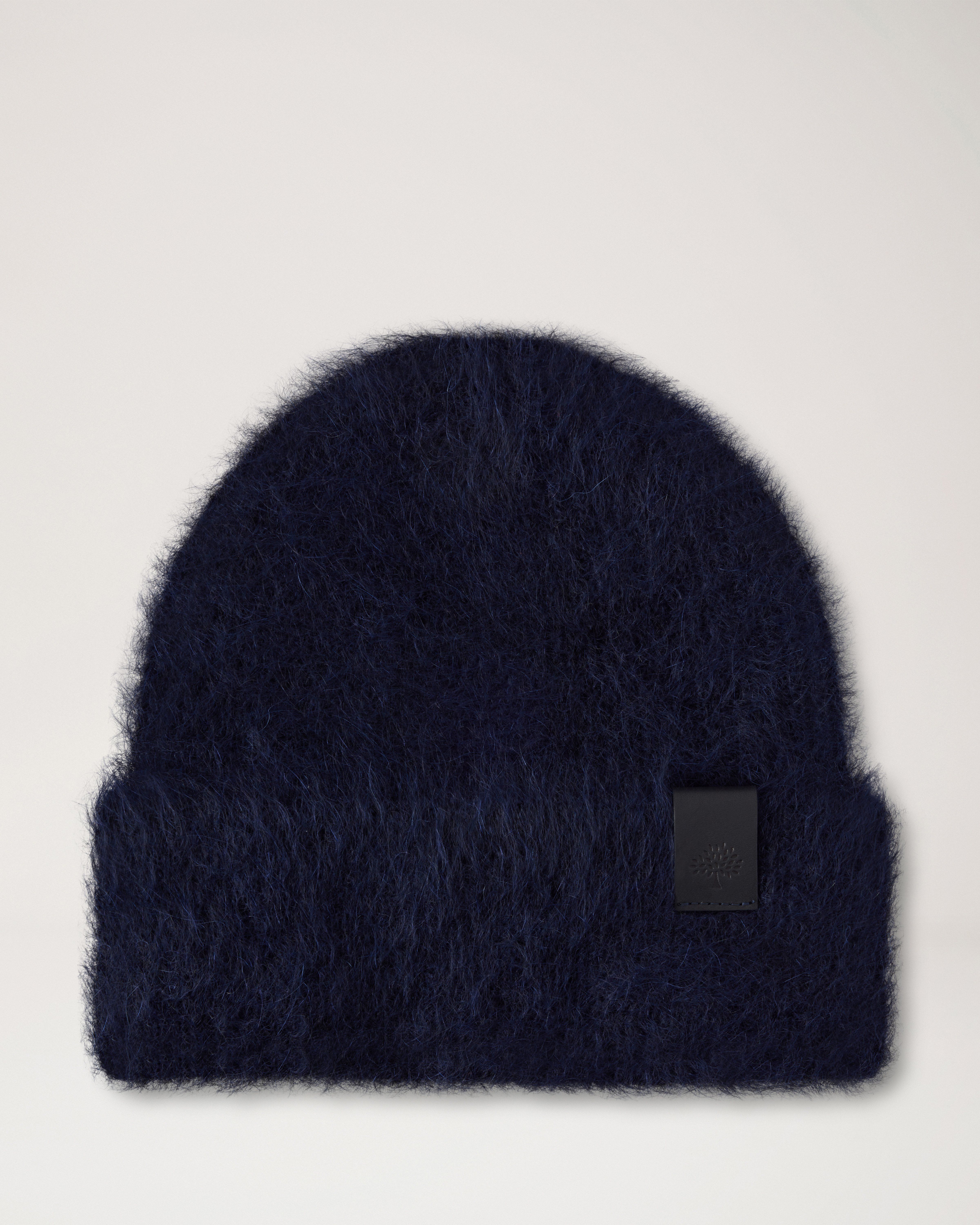 Solid Mohair Beanie