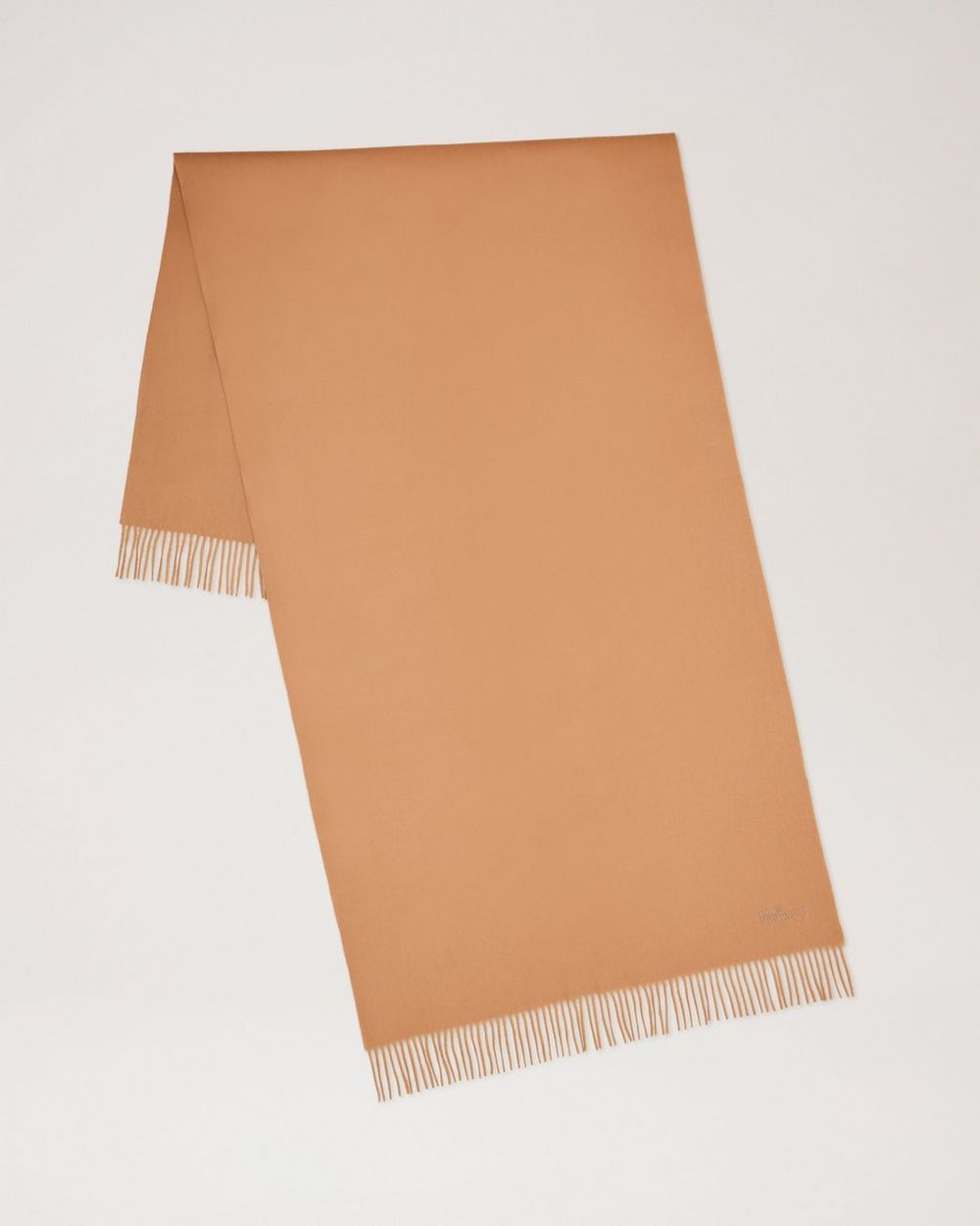 Small Solid Merino Wool Scarf