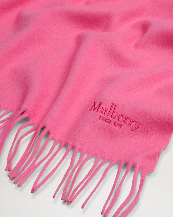 Soft Mulberry Tree Scarf Deep Pink 