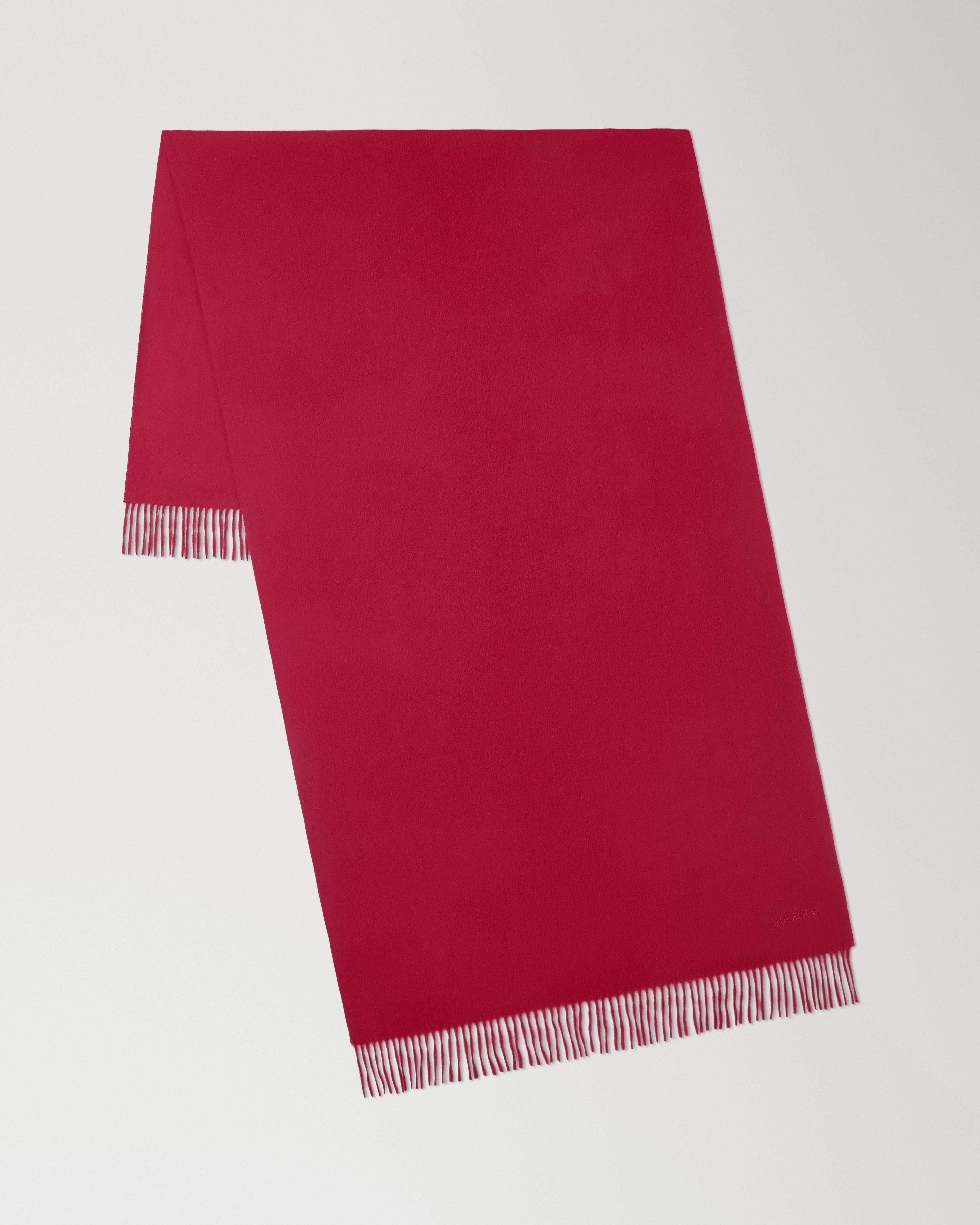 Solid Merino Wool Scarf