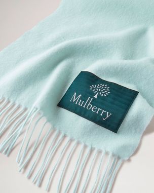 Mulberry Tree Scarf, Mulberry Green Silk & Organic Cotton, Women