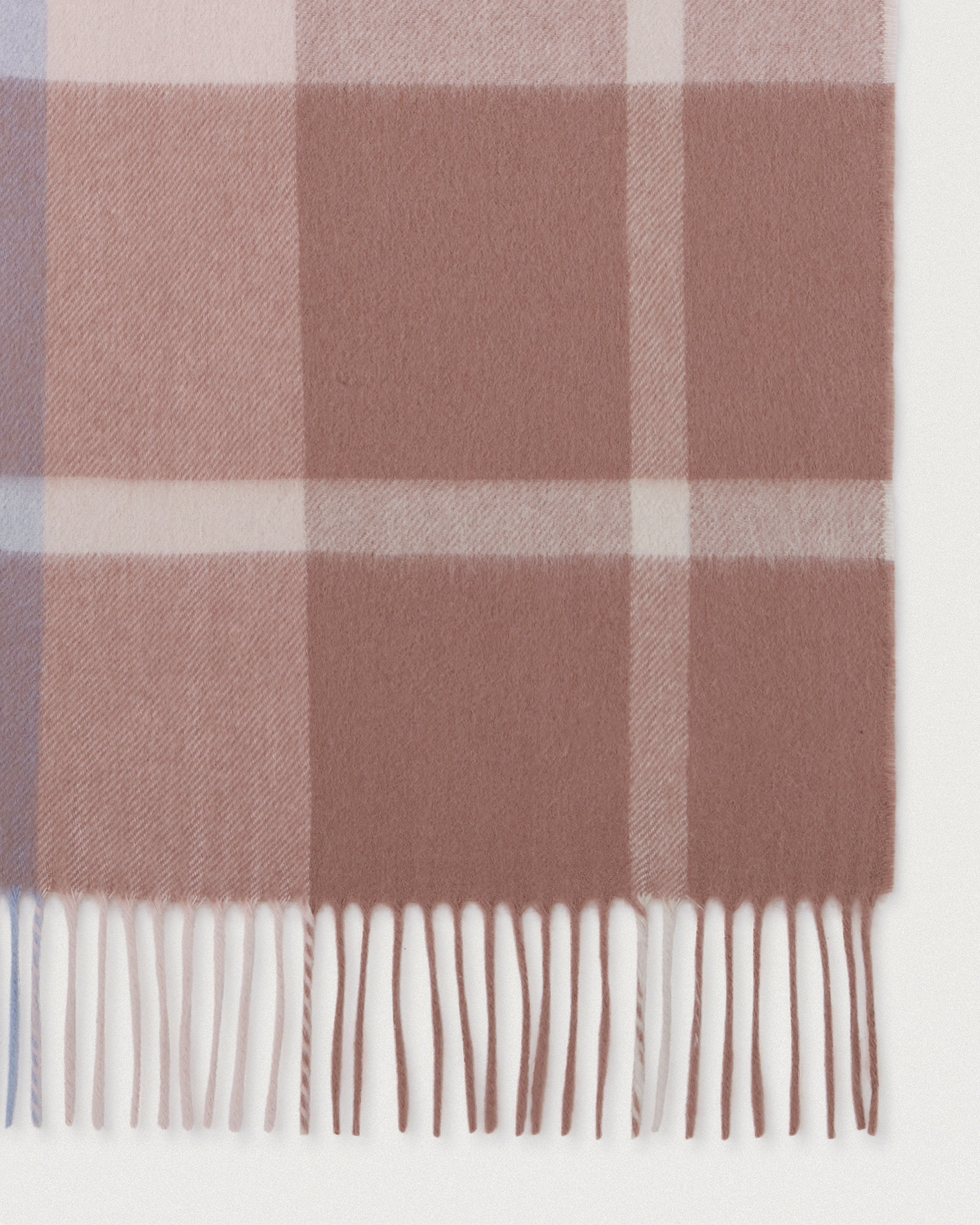 Mulberry | スモール チェック メリノウール マフラー | オータム