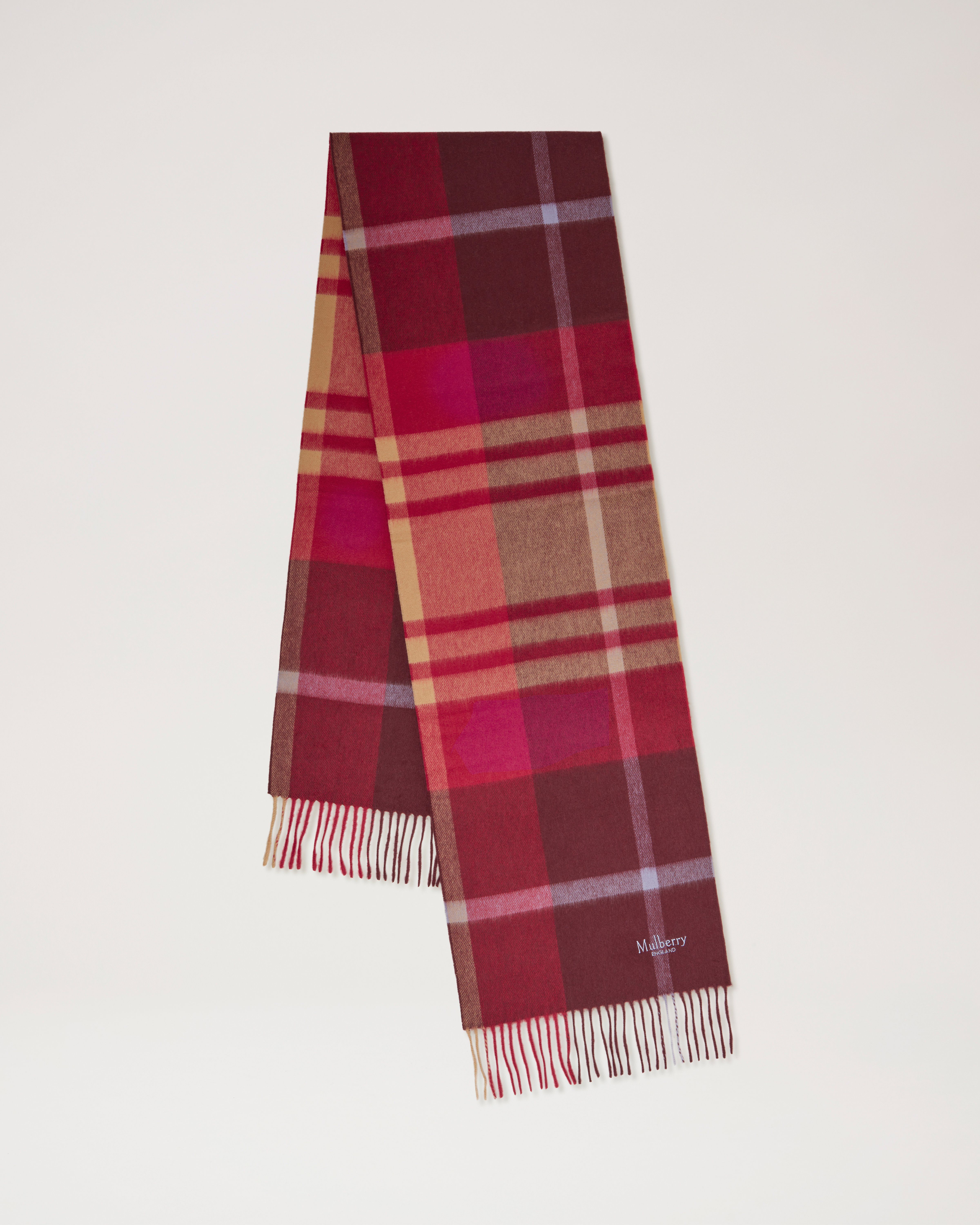 Burberry 50 cashmere clearance 50 wool scarf gold