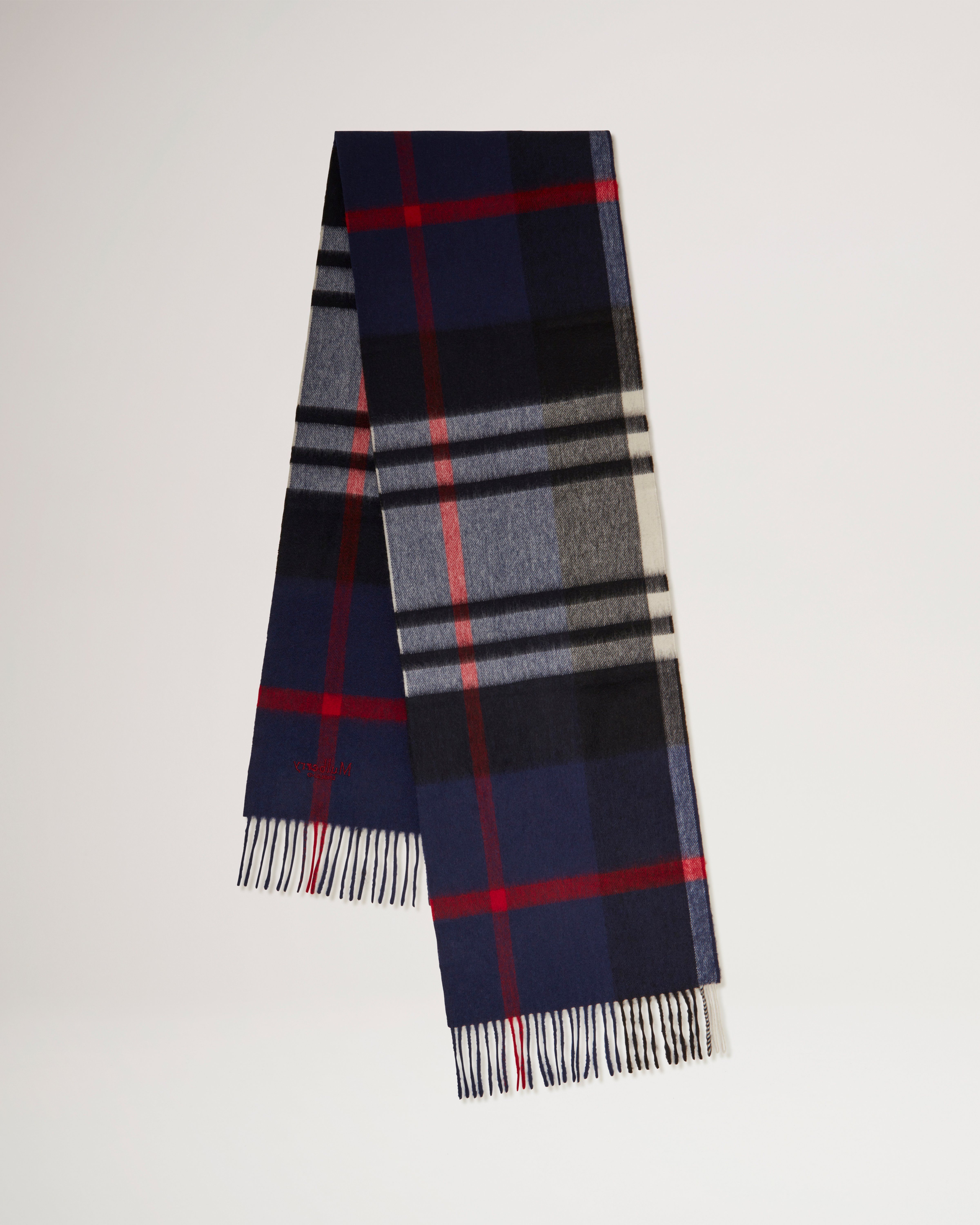 Burberry small online check scarf