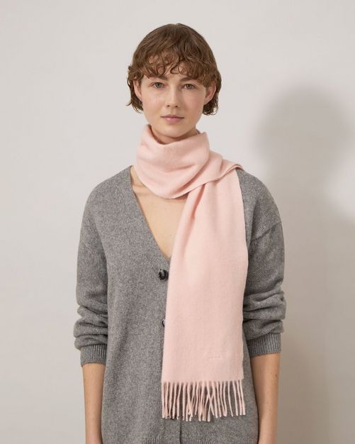 新品　Chloé カシミヤ マフラー ピンク 楽天市場】クロエ Chloe（レディースマフラー・ストール