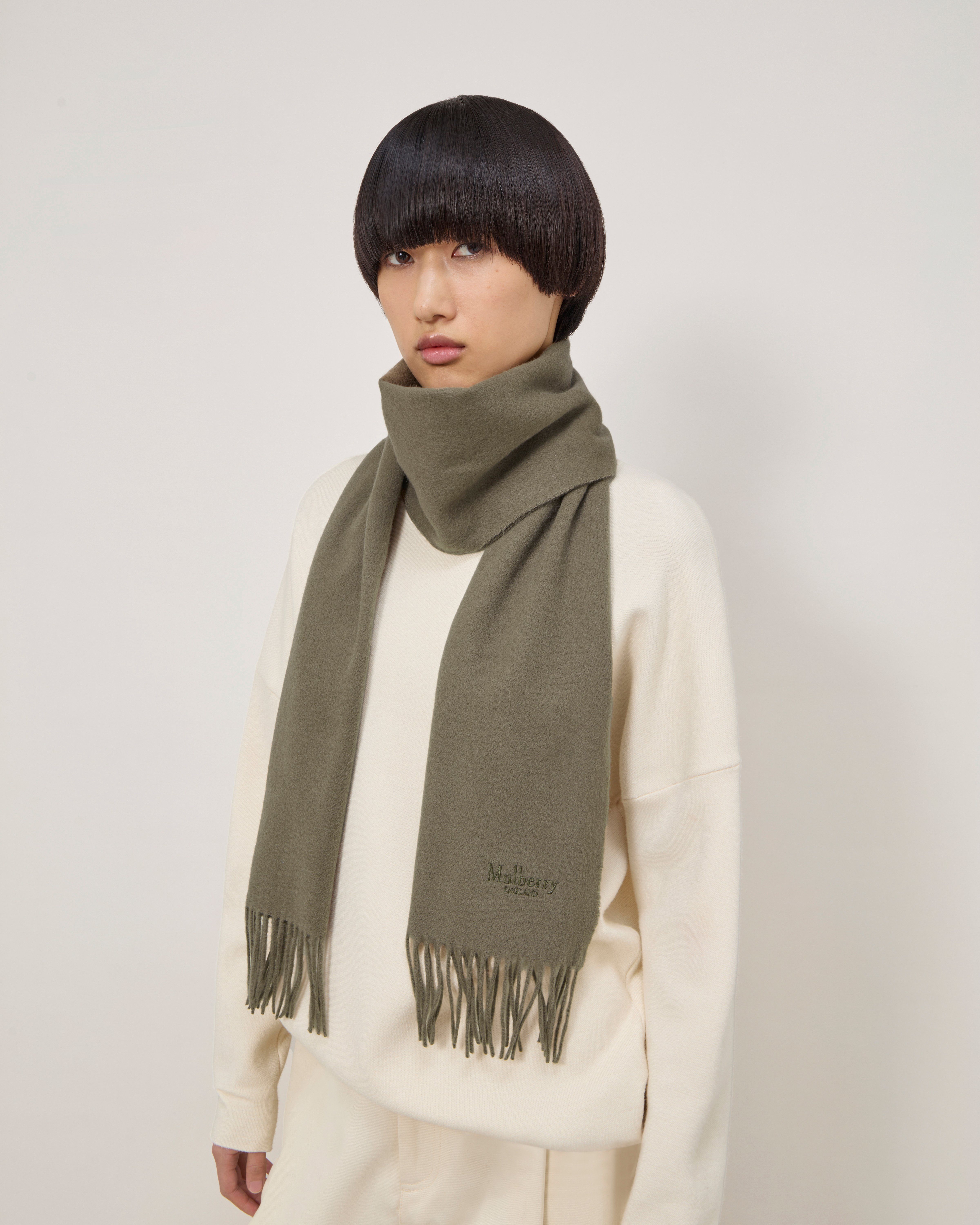 Kaschmir-Mischschal 221 X 71 Cm – Weich, Warm, Für Damen, Größe XL, Als Schal, Poncho Oder Decke